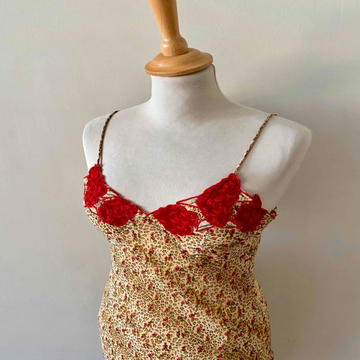 Leopard slip dress