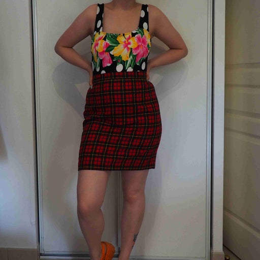 Tartan skirt