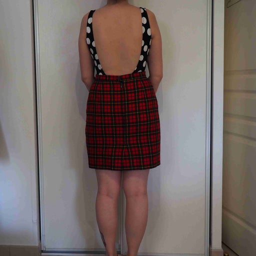 Tartan skirt