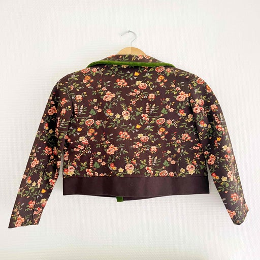 Veste à fleurs