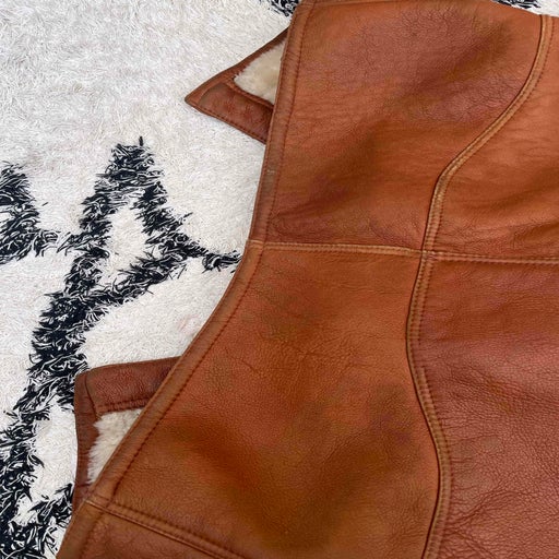 Manteau en cuir