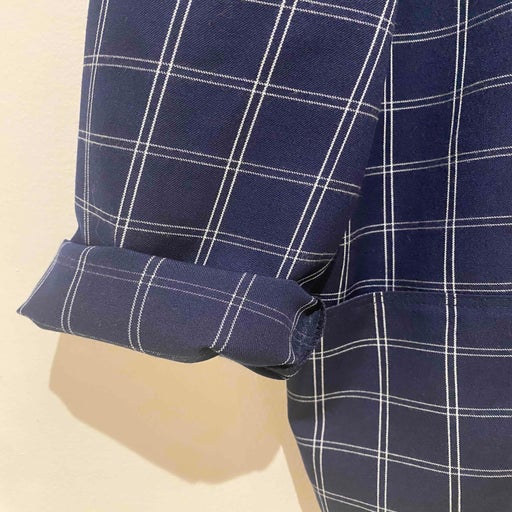 Checked blazer