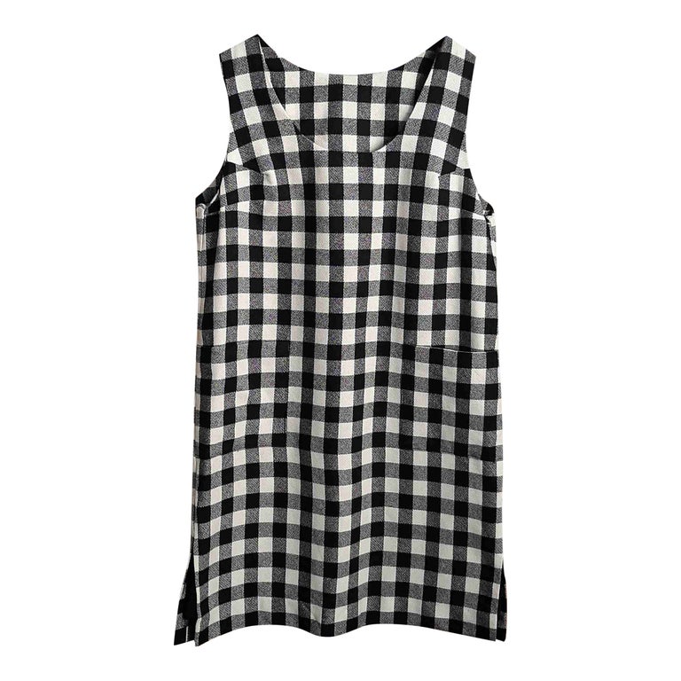 Checked dress
