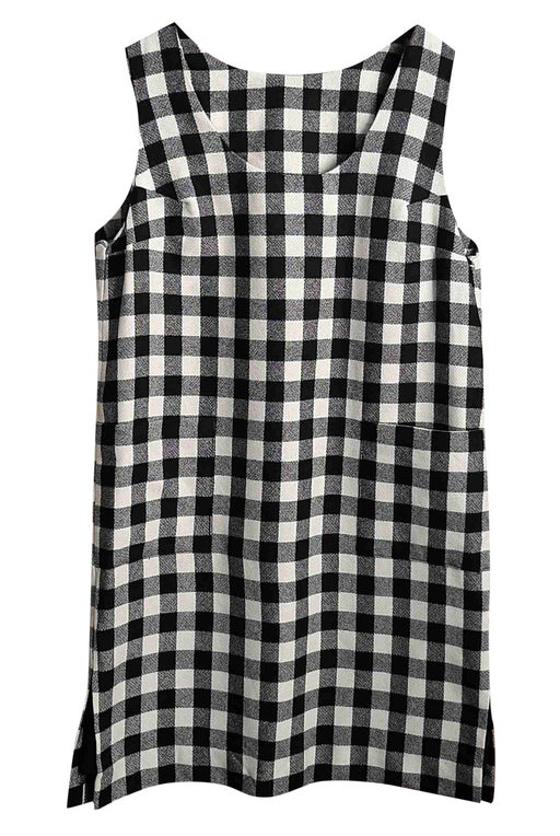 Checked dress