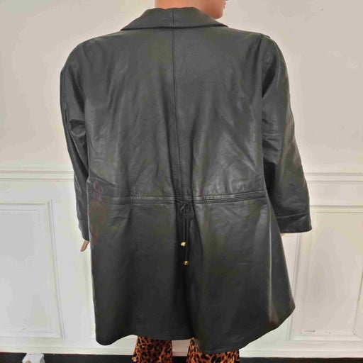 Parka en cuir 