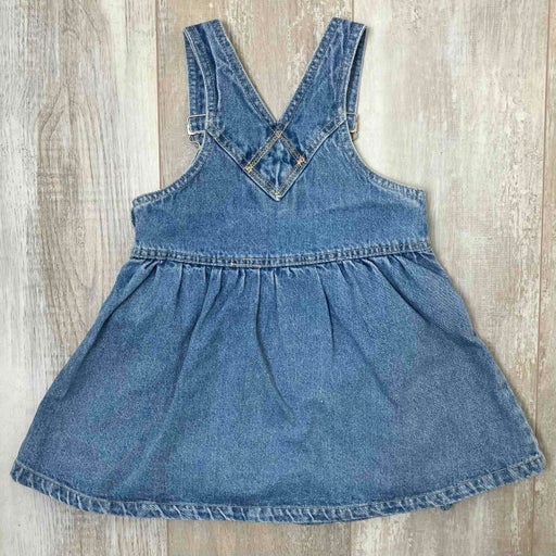 Robe salopette en jean