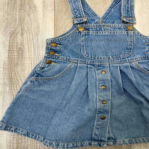 Robe salopette en jean