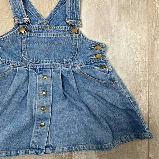 Robe salopette en jean