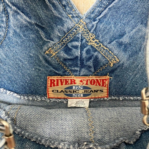 Robe salopette en jean