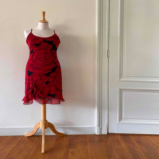 Floral slip dress