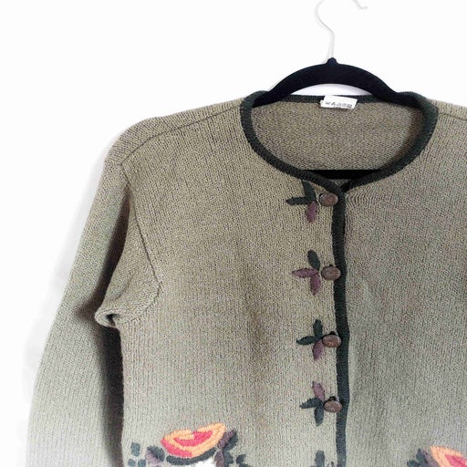 Embroidered cardigan