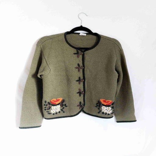Embroidered cardigan