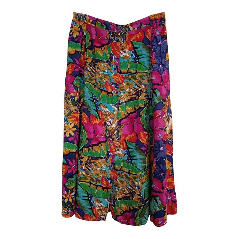 Floral skirt