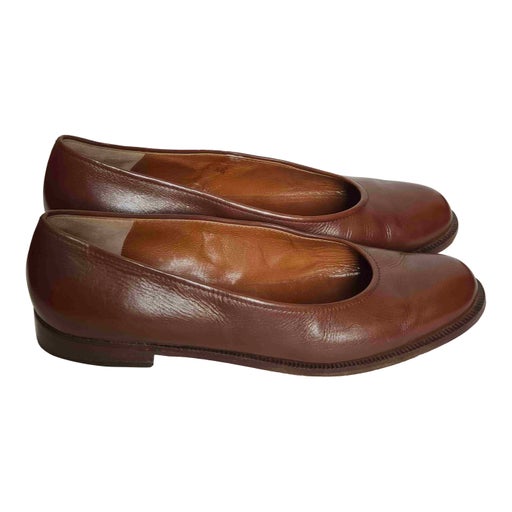 Ballerines en cuir