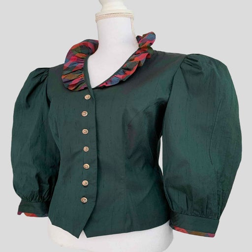 Blouse autrichienne en soie