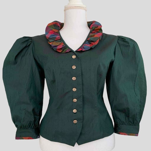 Blouse autrichienne en soie