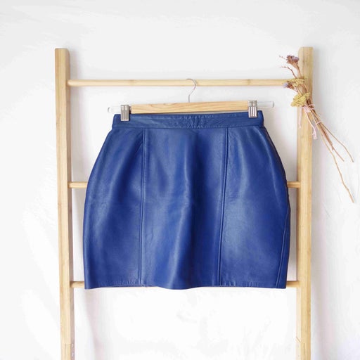 Leather skirt