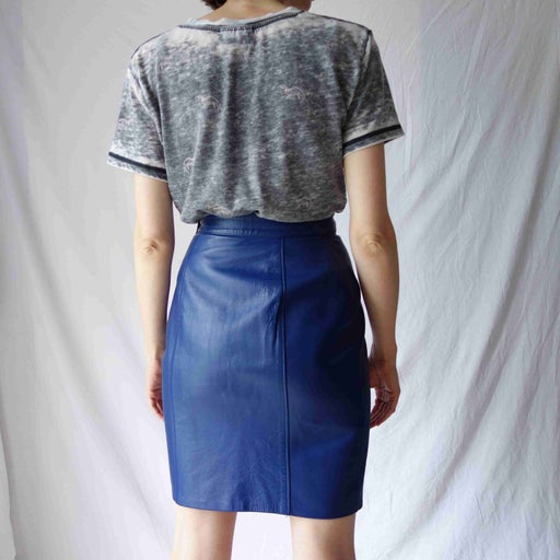 Leather skirt