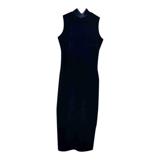 Robe longue en velours