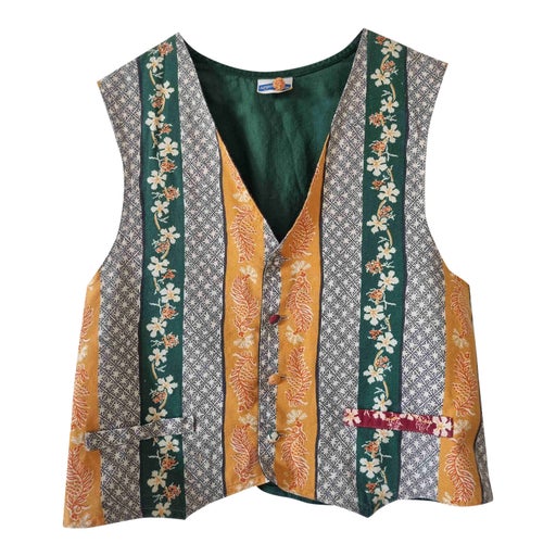 Gilet à fleurs