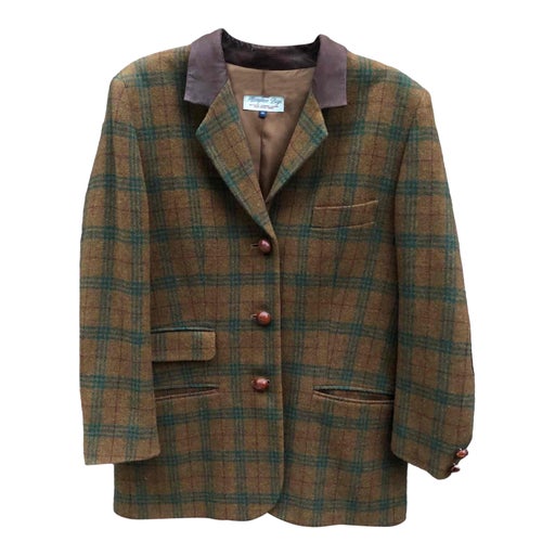 Blazer à carreaux