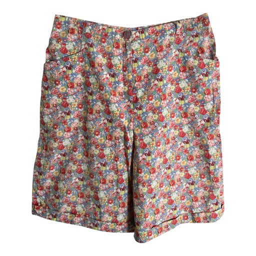 Floral Bermuda shorts