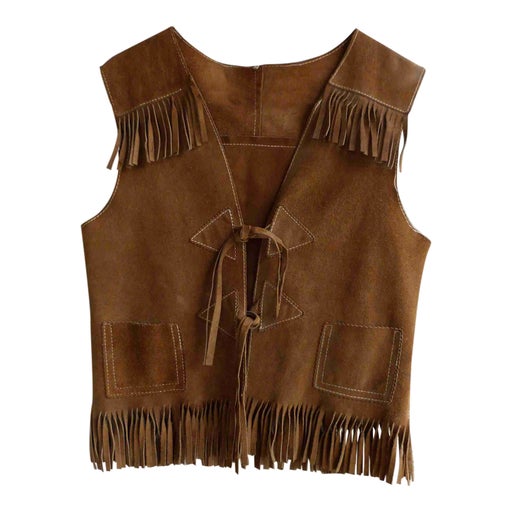 Gilet à franges