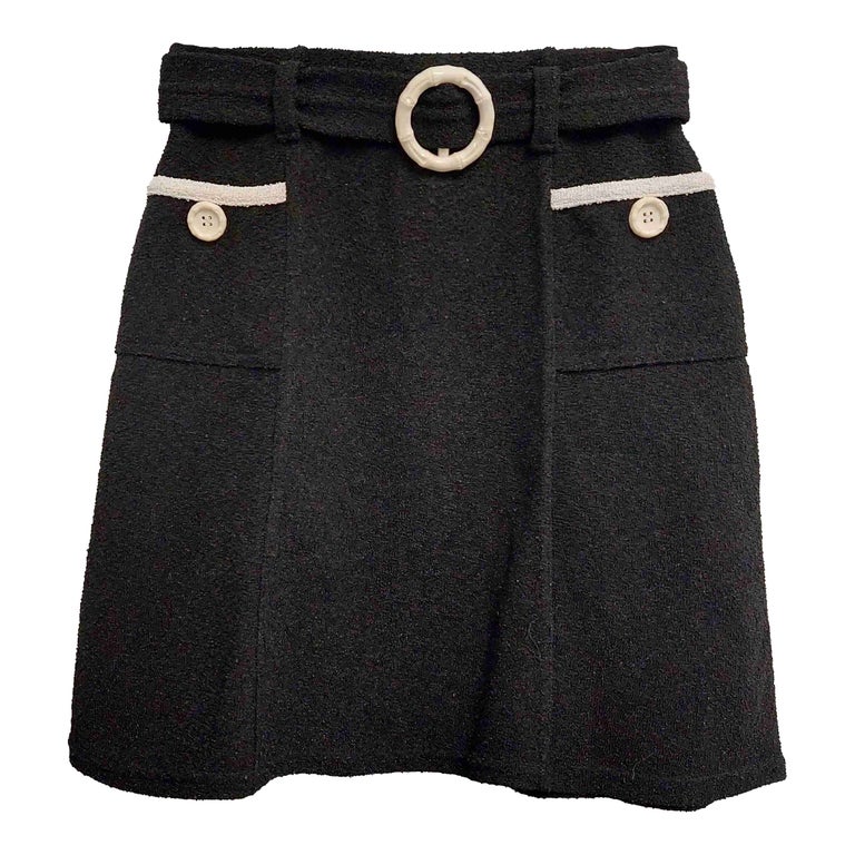 A-line mini skirt