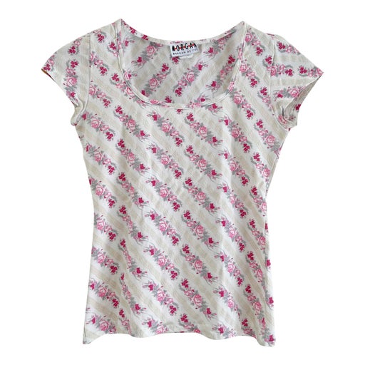 T-shirt à fleurs