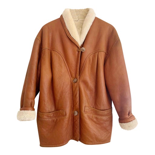 Manteau en cuir