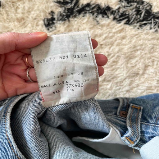 Levi's 501 W28L32 jeans