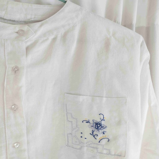 Blouse brodée 