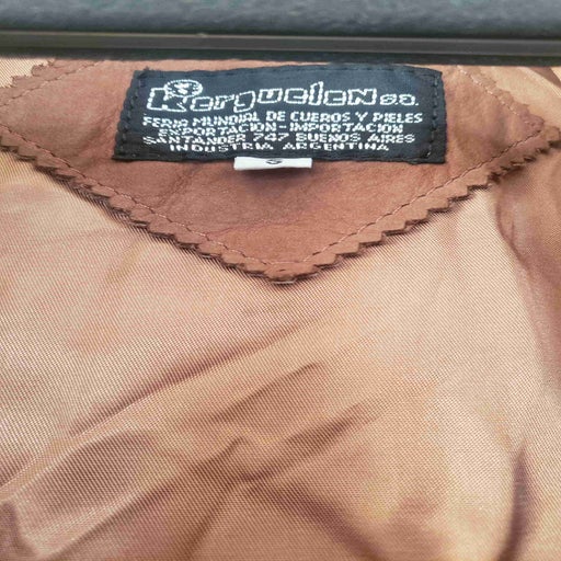 Fringed leather jacket
