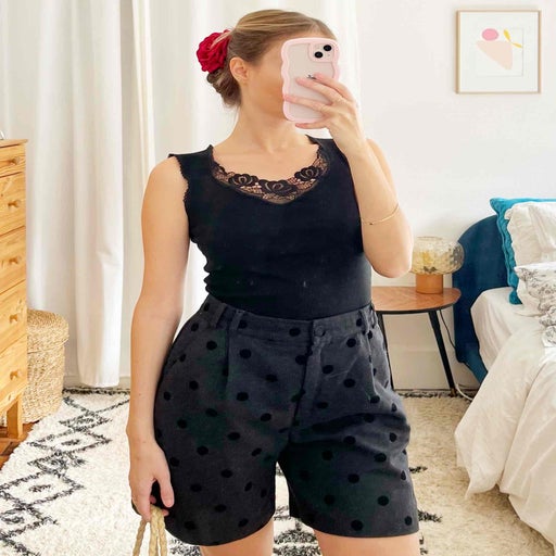 High waist shorts