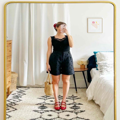 High waist shorts