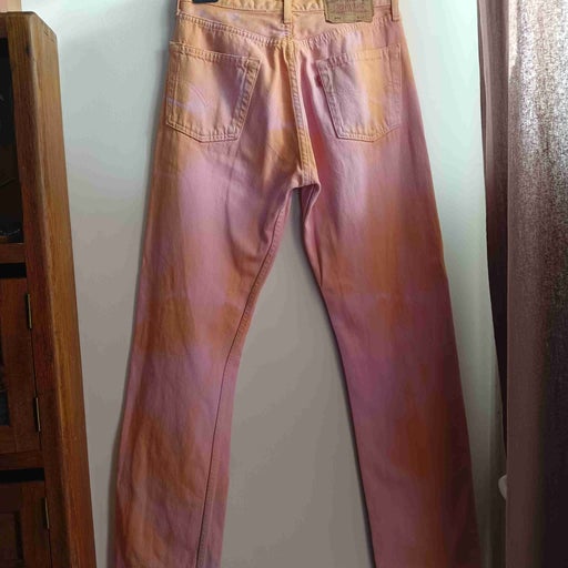 Levi's 501 W29L34 tie and dye jeans