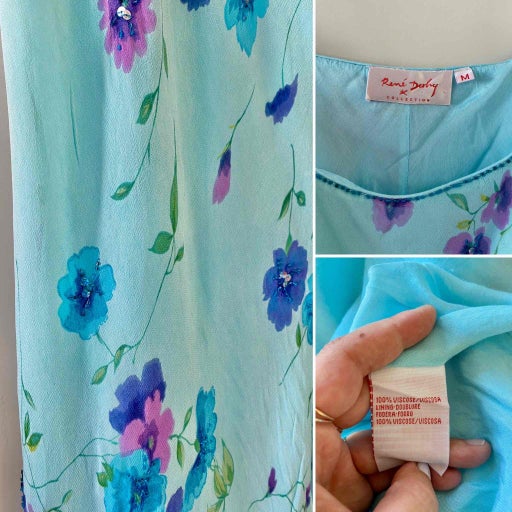 Floral slip dress