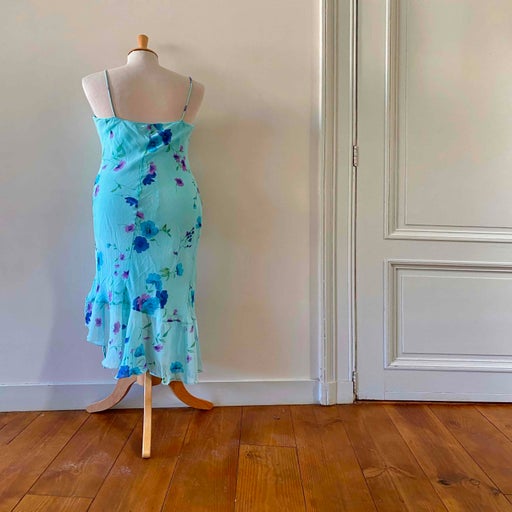 Floral slip dress