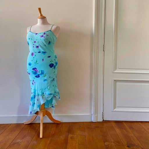 Floral slip dress