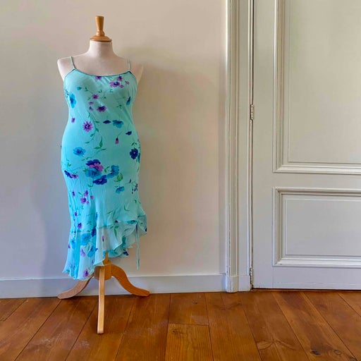 Floral slip dress