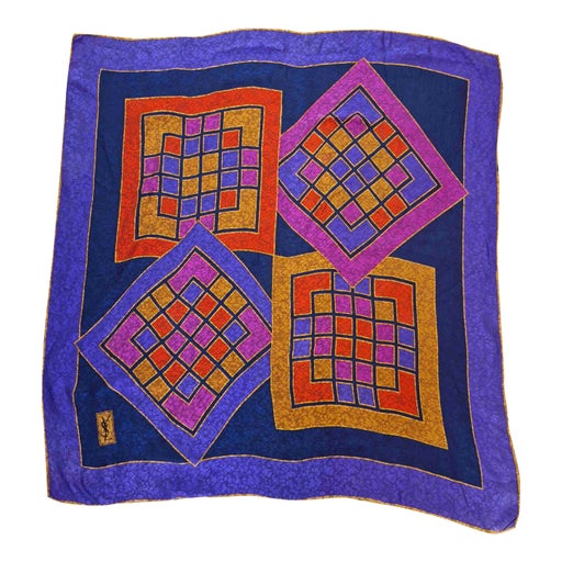 Yves Saint Laurent scarf