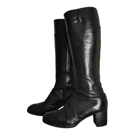 Bottes en cuir