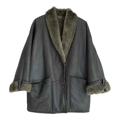 Shearling coat