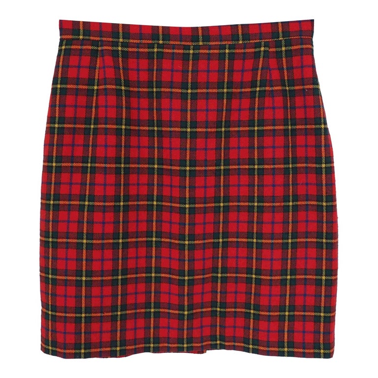 Tartan skirt