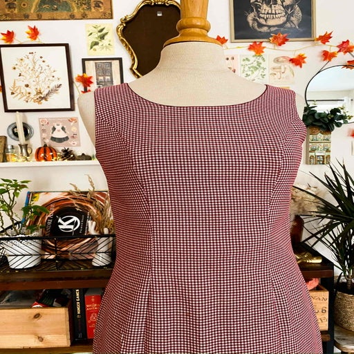 Gingham dress