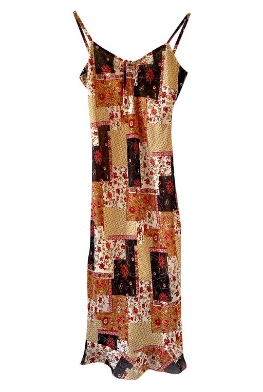 Robe nuisette patchwork 