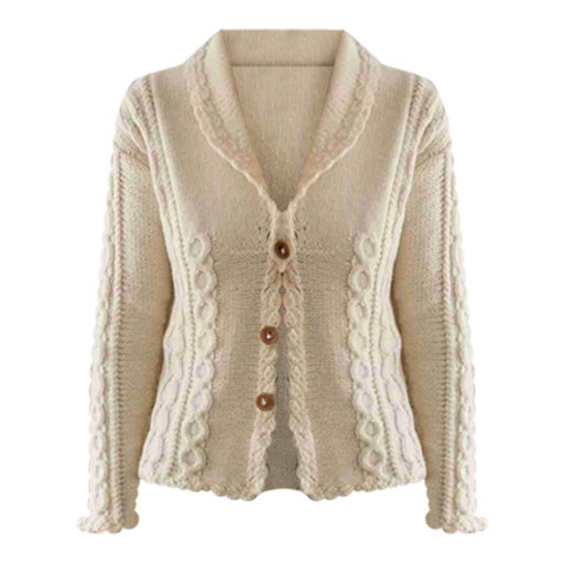 Wool cardigan