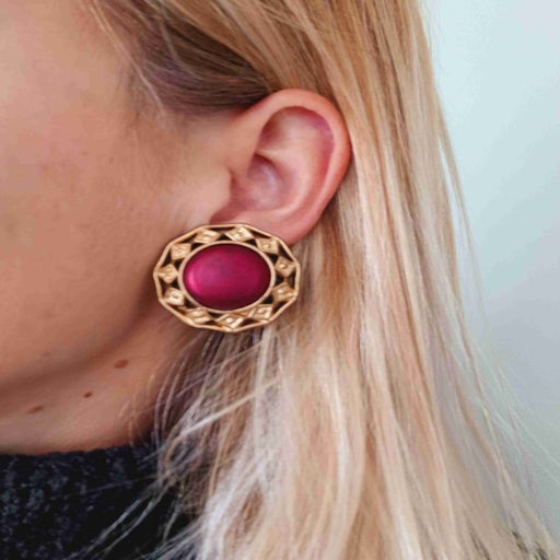 Clip-on earrings