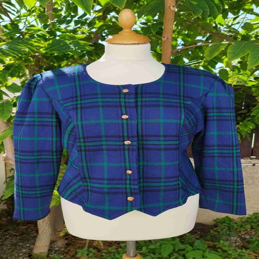 Checked jacket