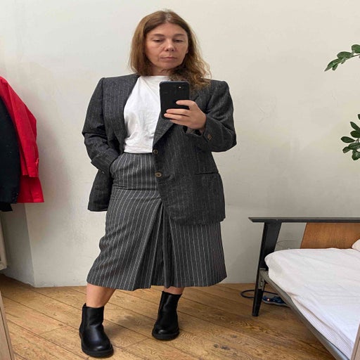 Georges Rech pleated skirt